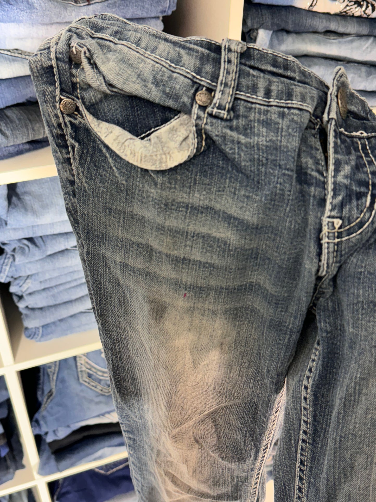 Lågmidjade jeans stl: XS