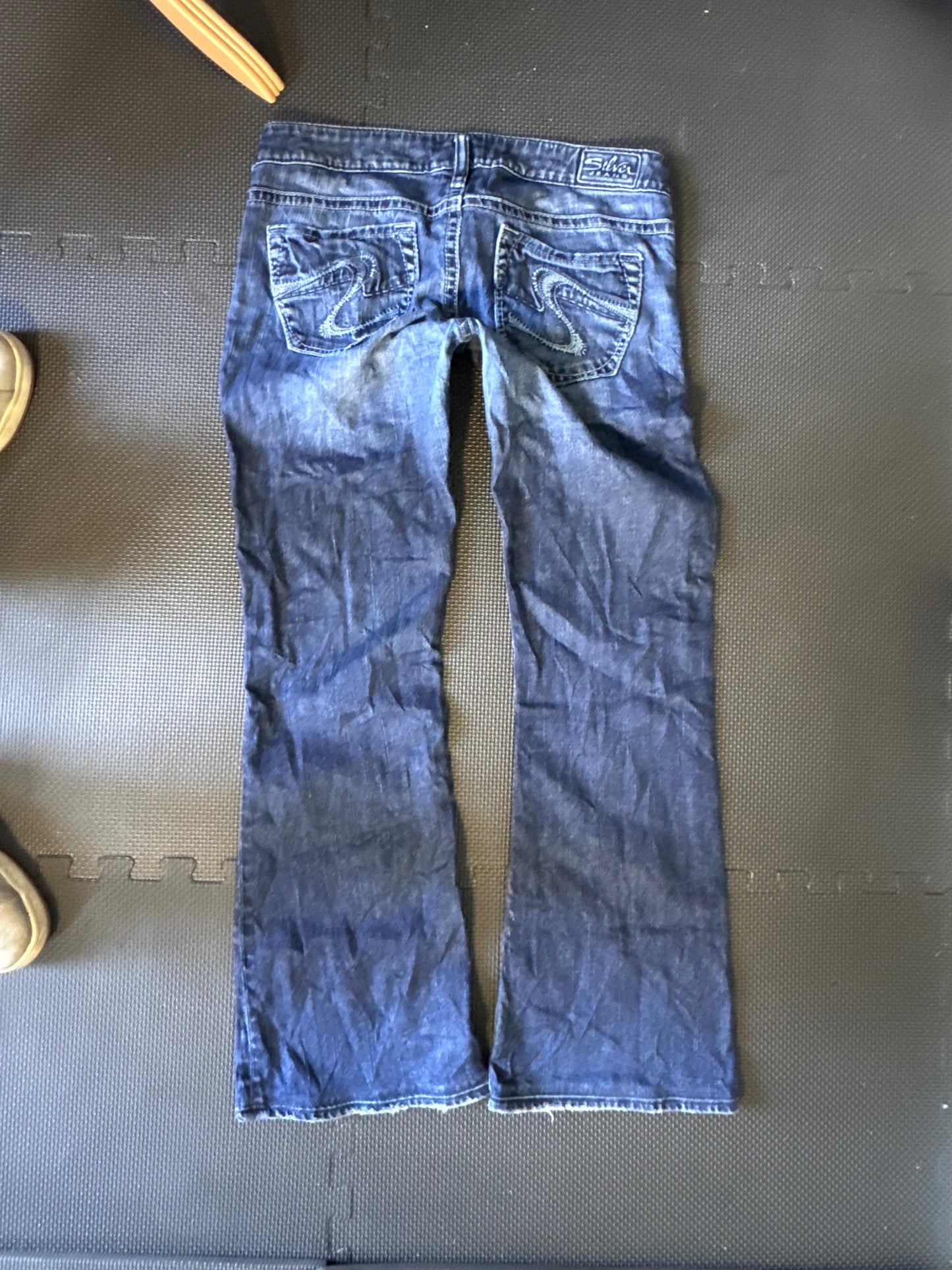 Lågmidjade jeans stl: M