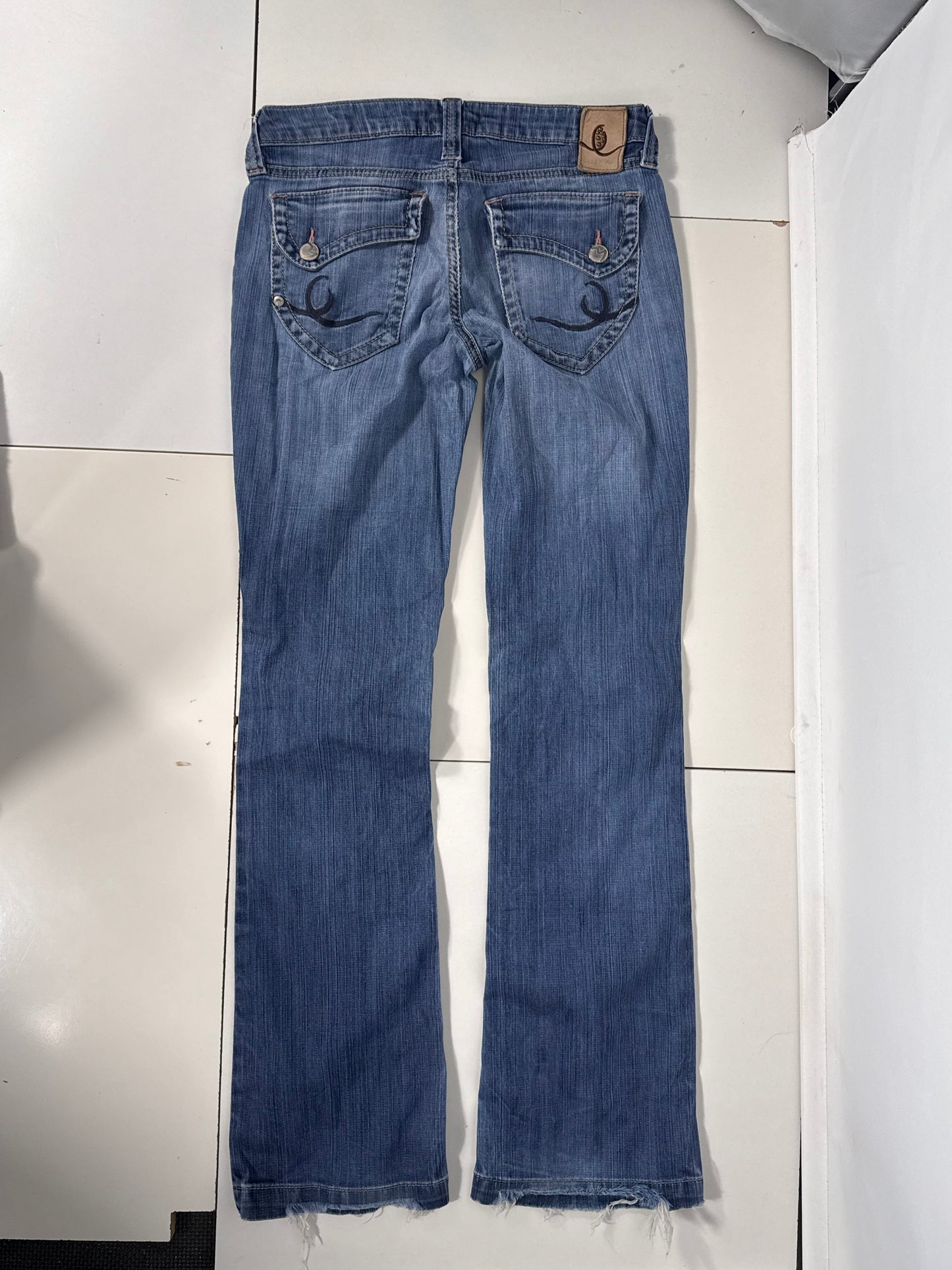 Lågmidjade jeans stl: S