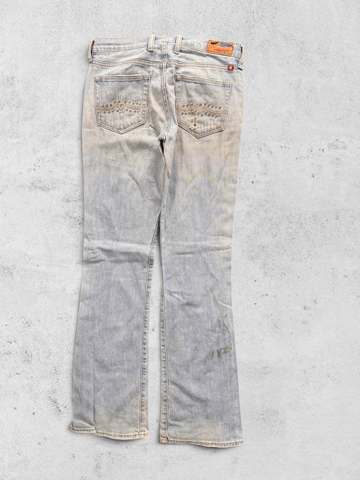 Lågmidjade jeans stl: S