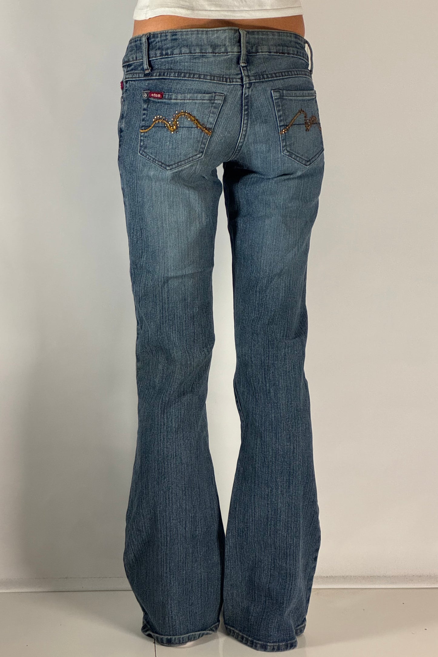 Lågmidjade jeans stl: XS/S