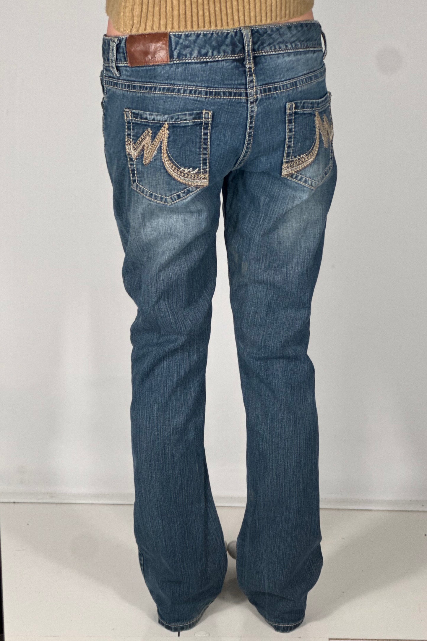 Lågmidjade jeans stl: S