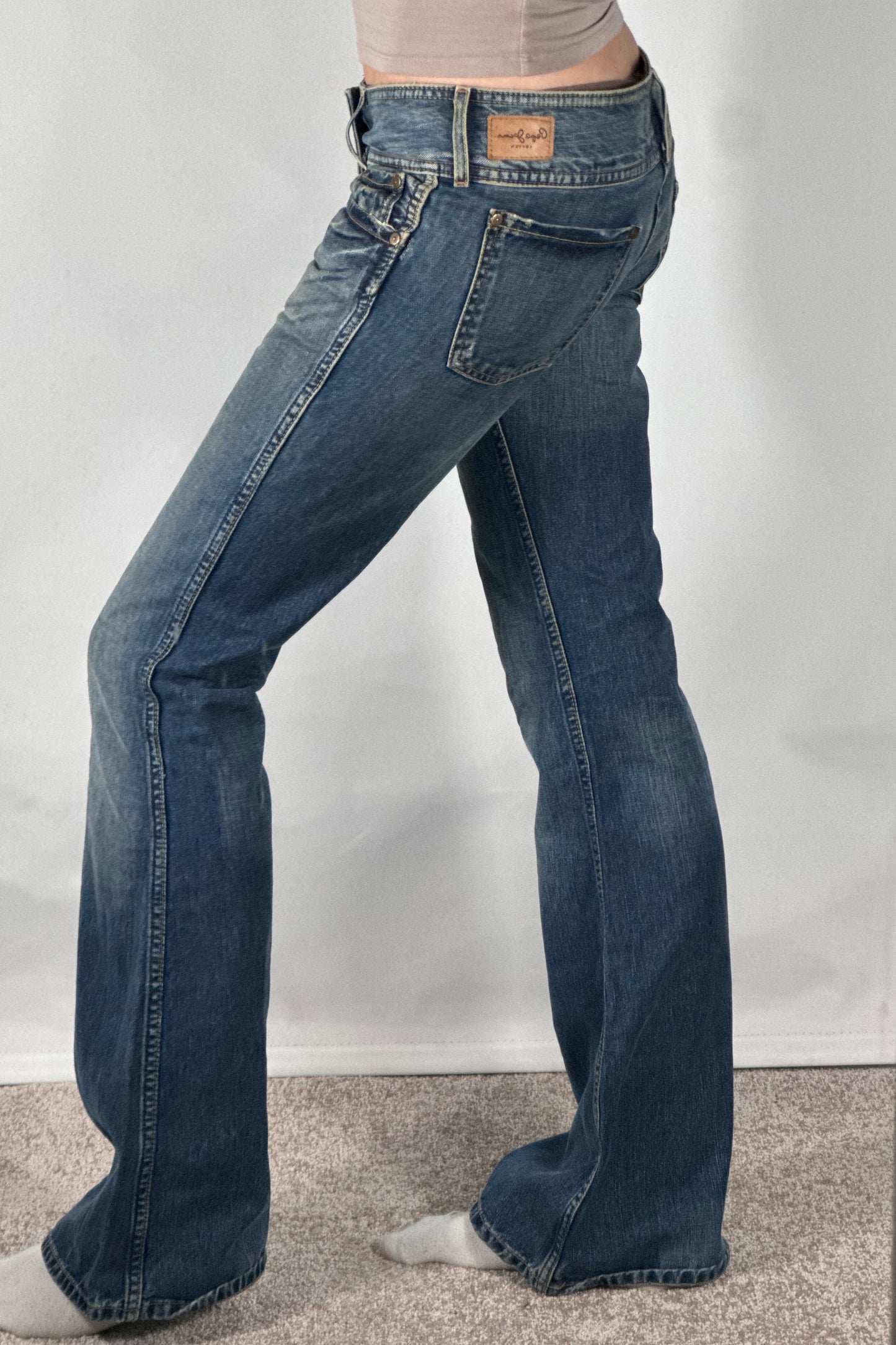 Lågmidjade jeans stl: XS/S