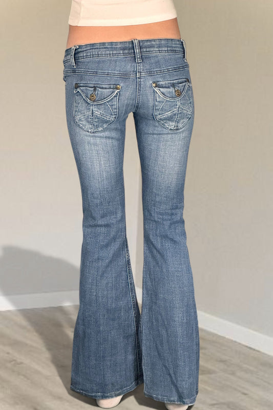 Lågmidjade jeans stl: XS