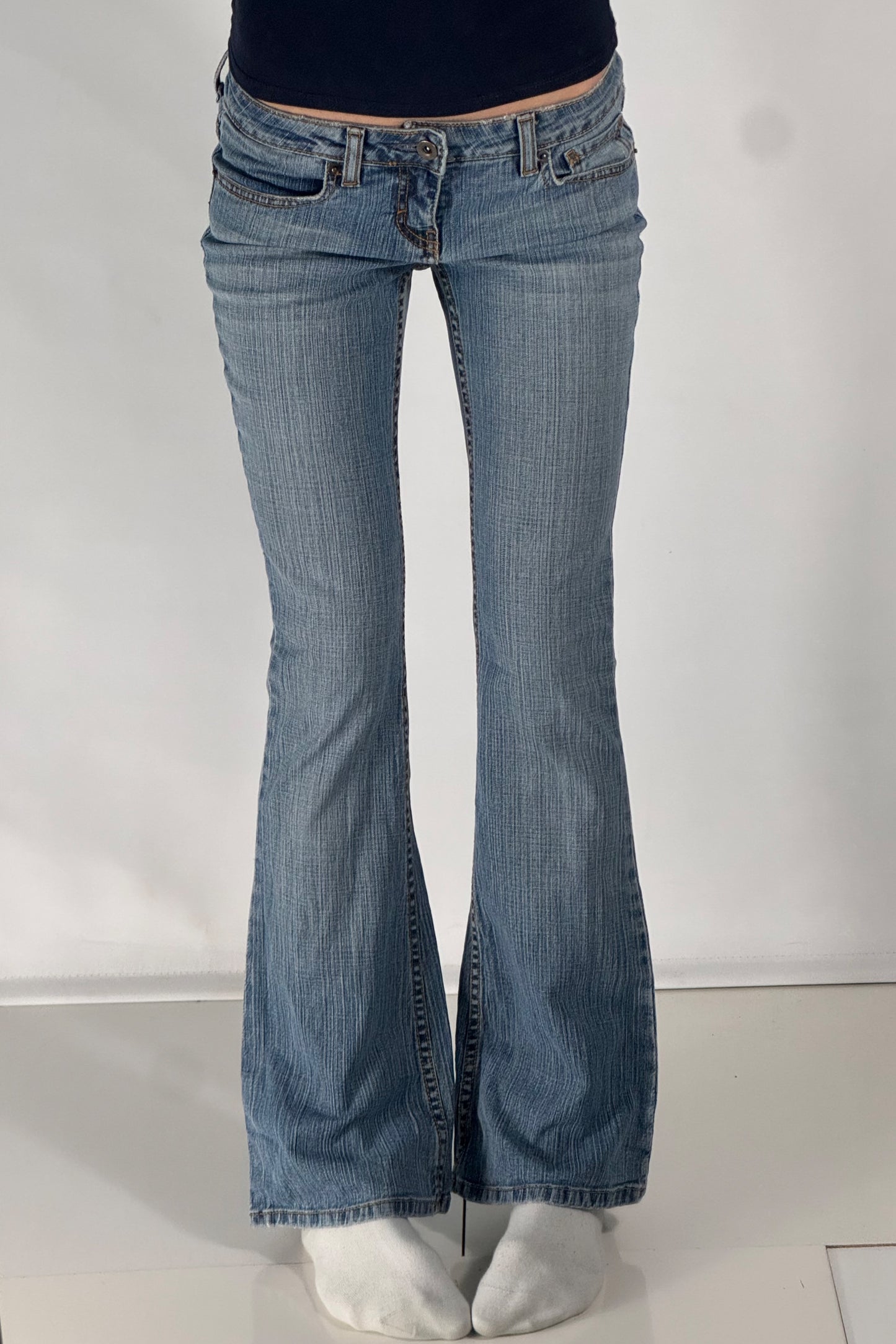 Lågmidjade jeans stl: XS