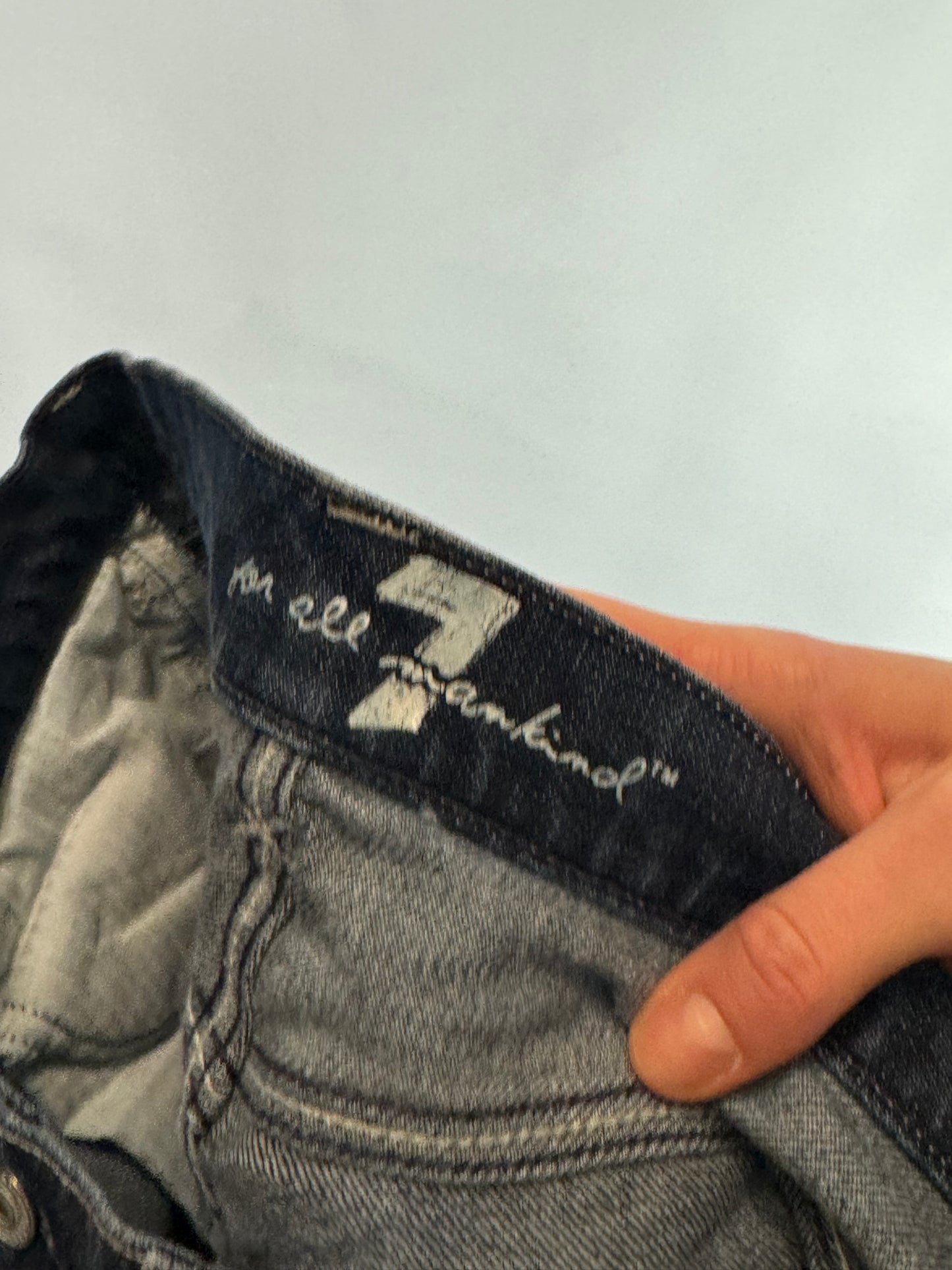 Lågmidjade jeans stl: S
