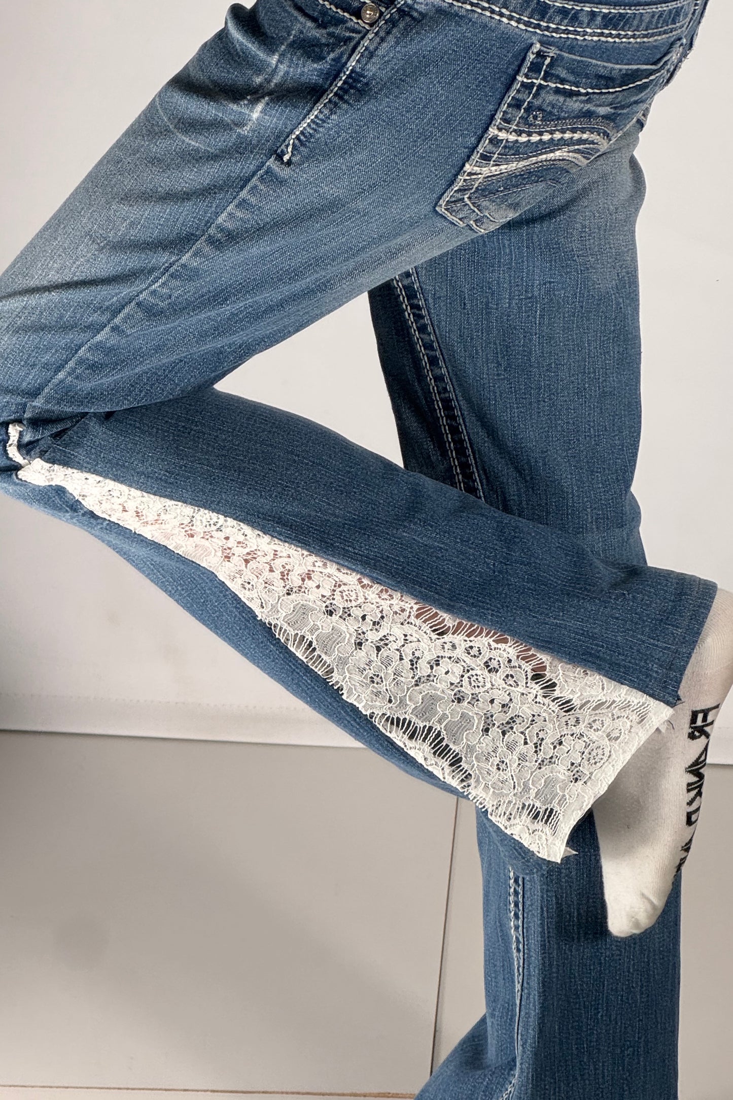 Lågmidjade jeans stl: XS