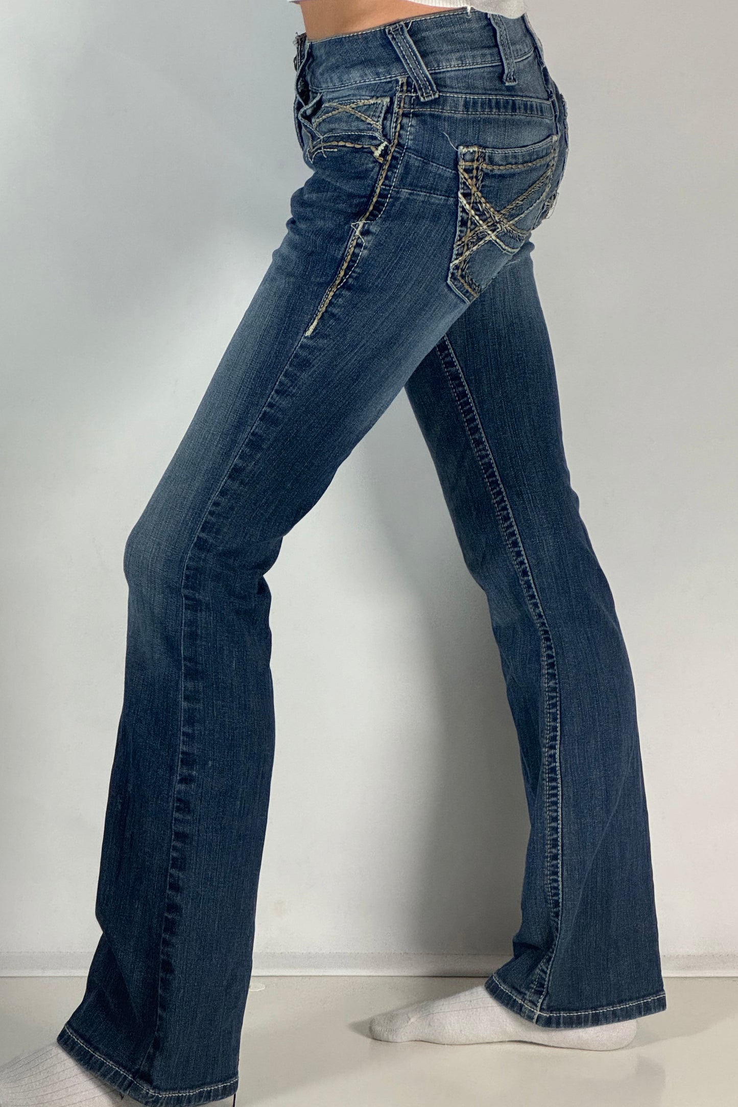 Lågmidjade jeans stl: XS