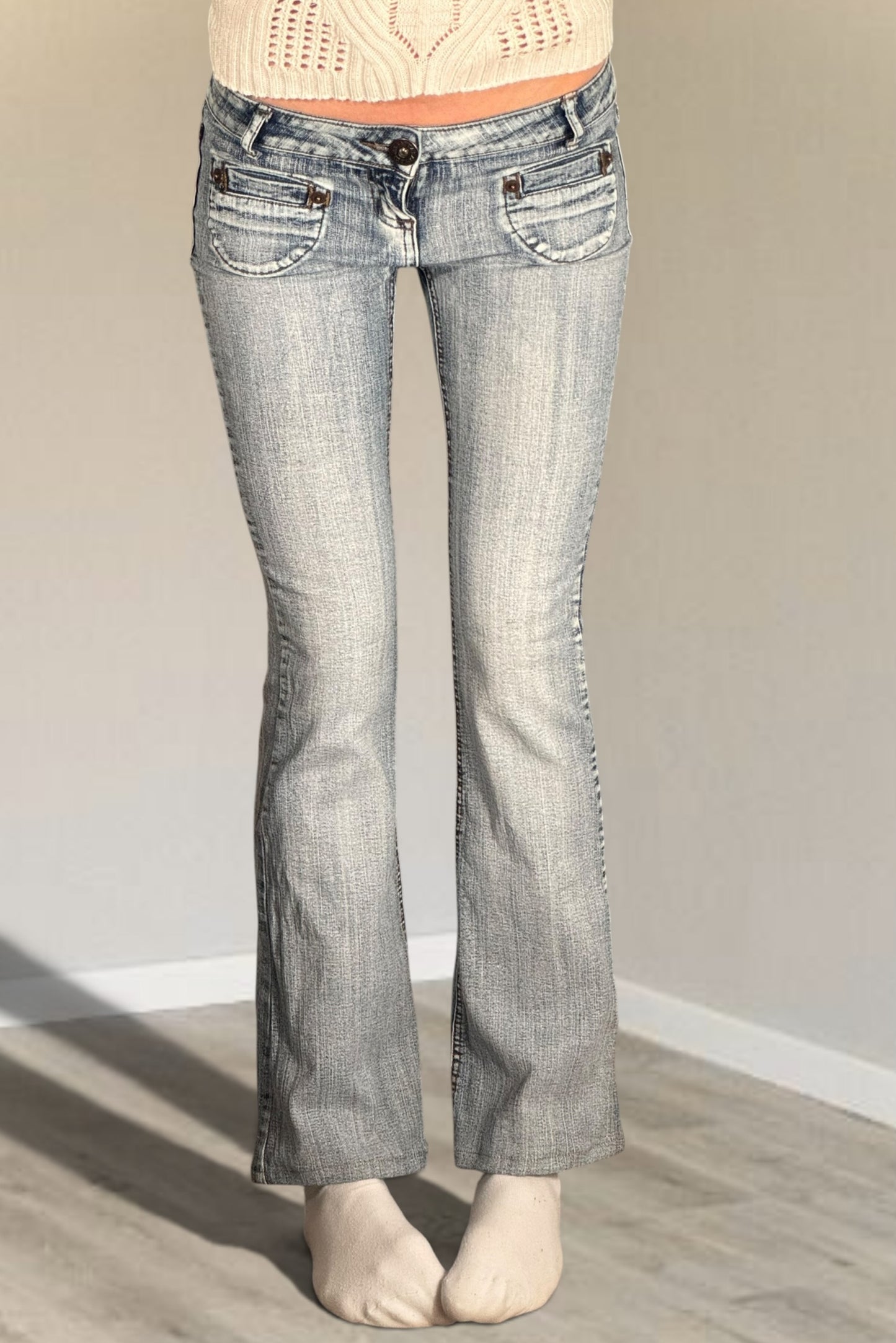 Lågmidjade jeans stl: XXS