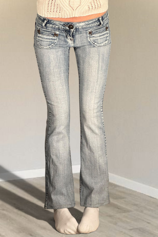 Lågmidjade jeans stl: XXS