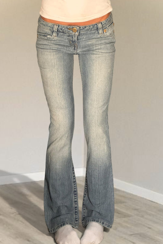 Lågmidjade jeans stl: XS