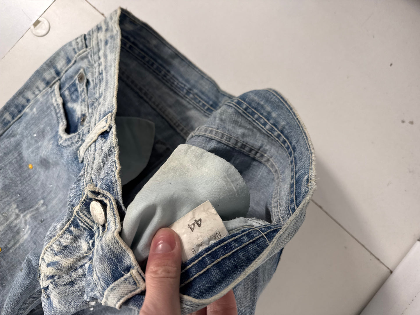 Lavtaljede jeans str: XS