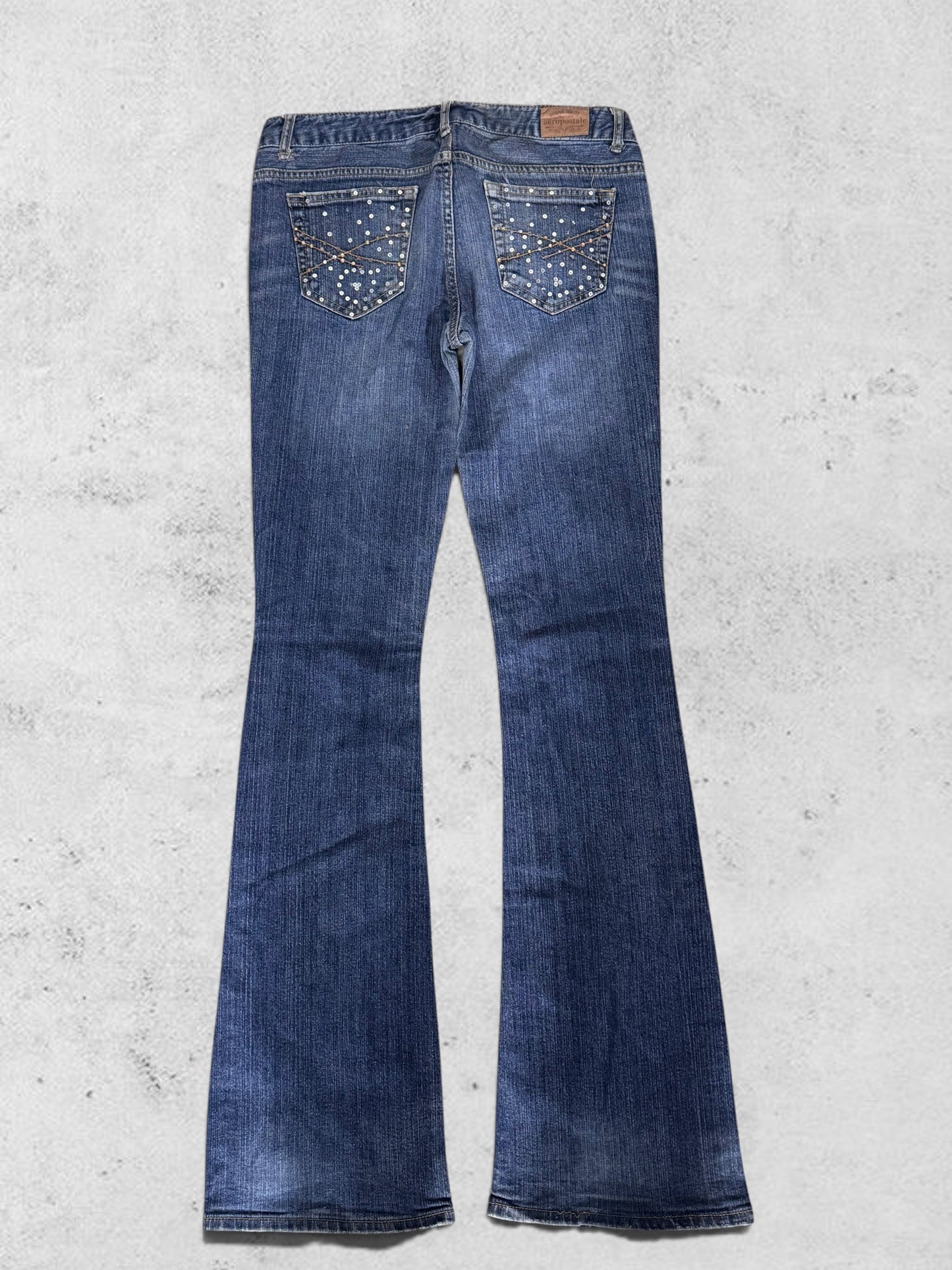 Lågmidjade jeans stl: S