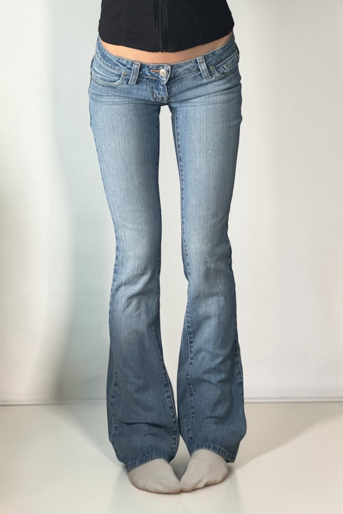 Lågmidjade jeans stl: