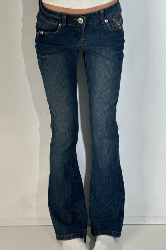 Lågmidjade jeans stl: XS
