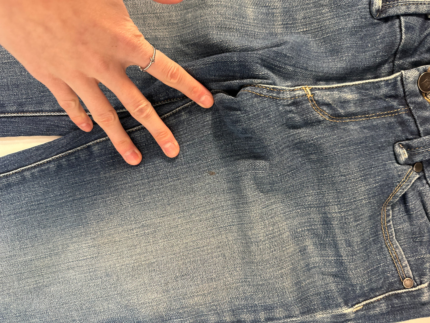 Lavtaljede jeans str: XS