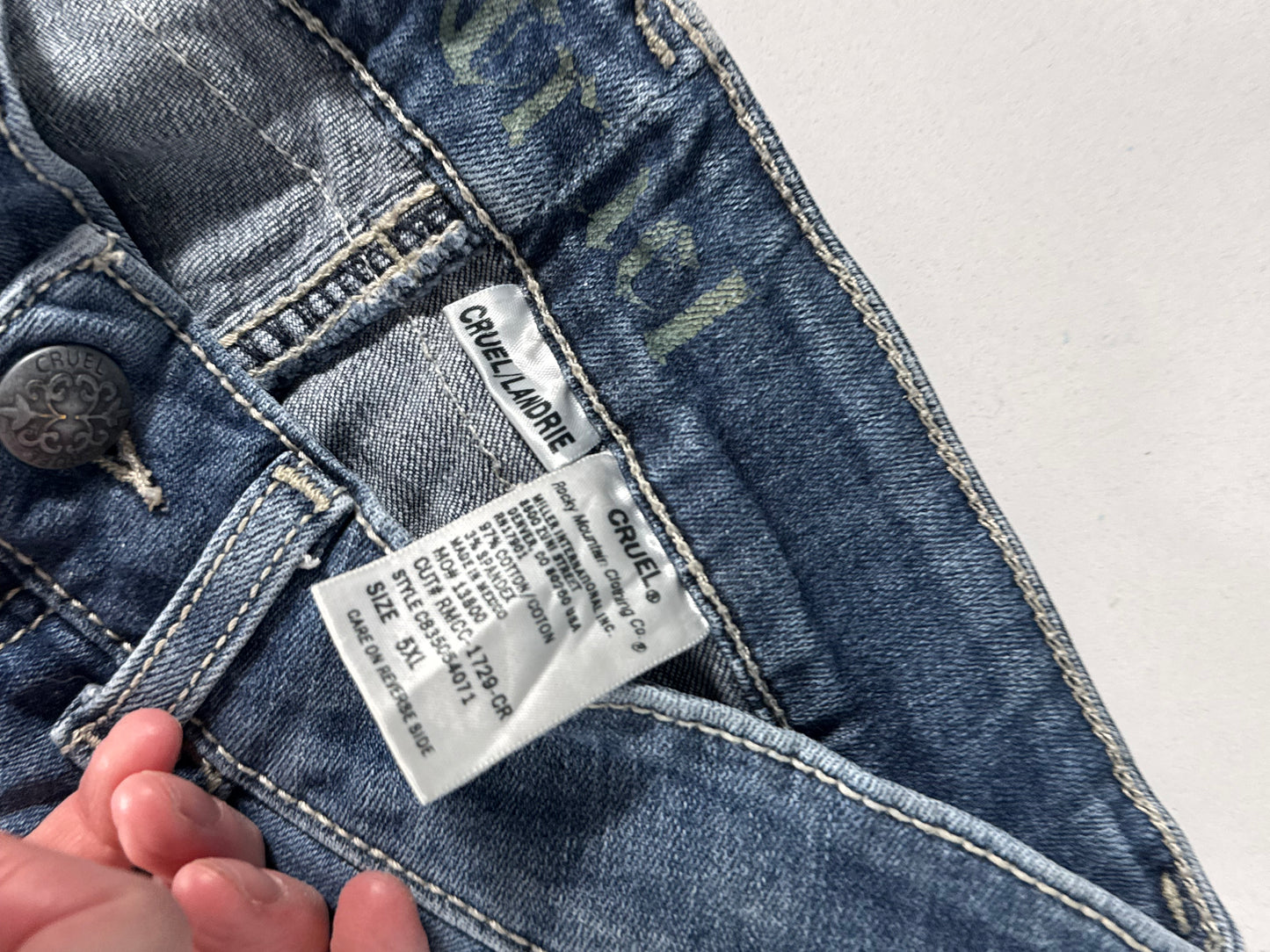 Lågmidjade jeans stl: XS