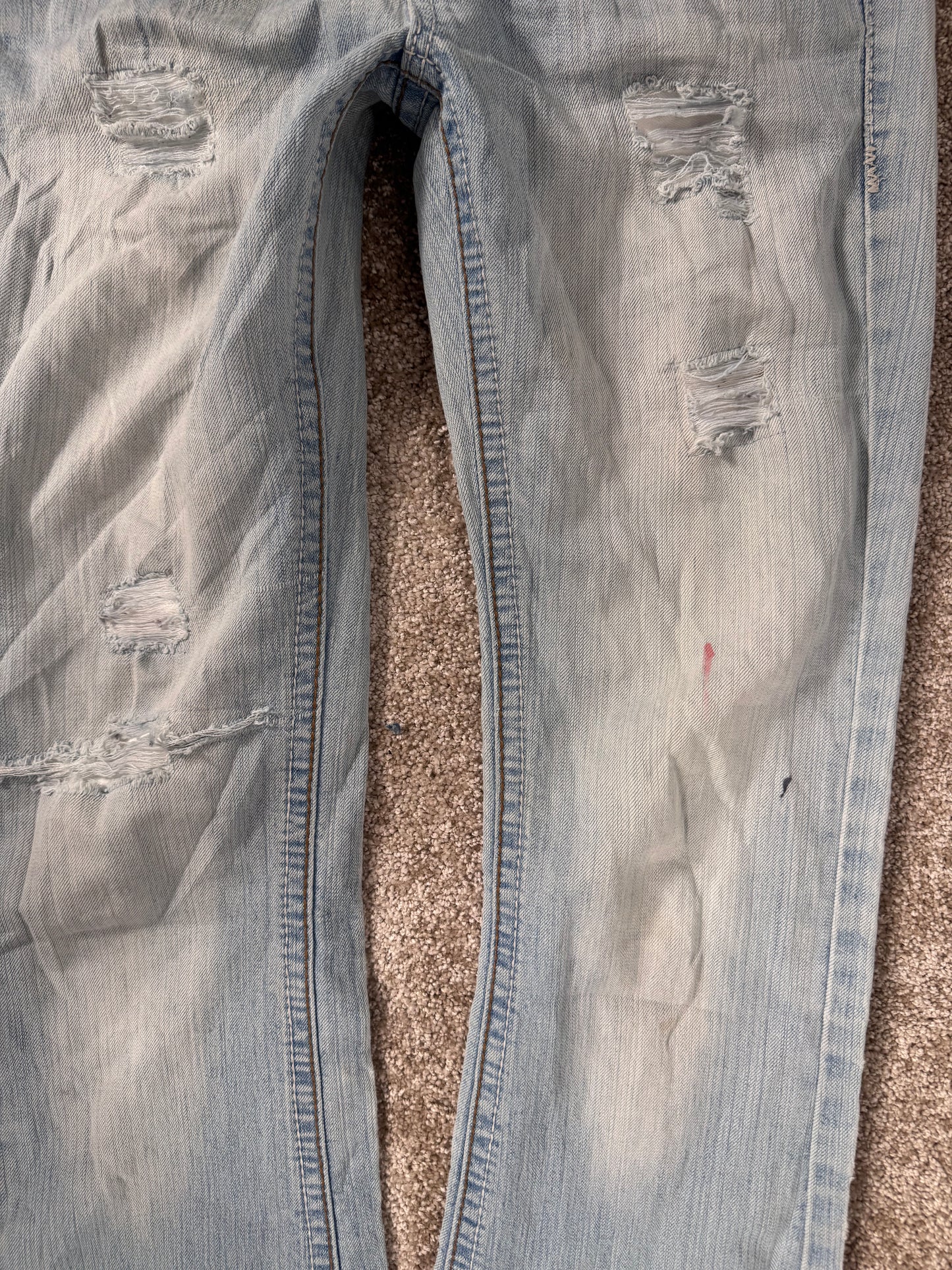 Lågmidjade jeans stl: S
