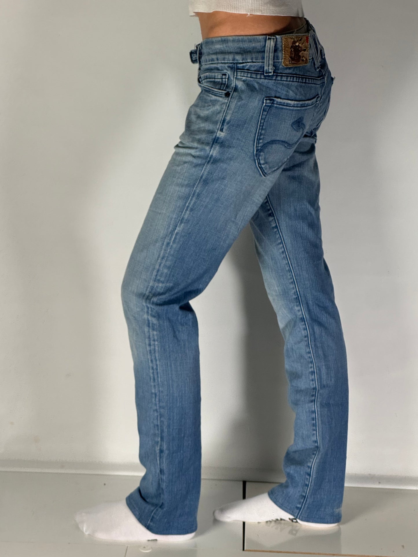 Lågmidjade jeans stl: XS/S