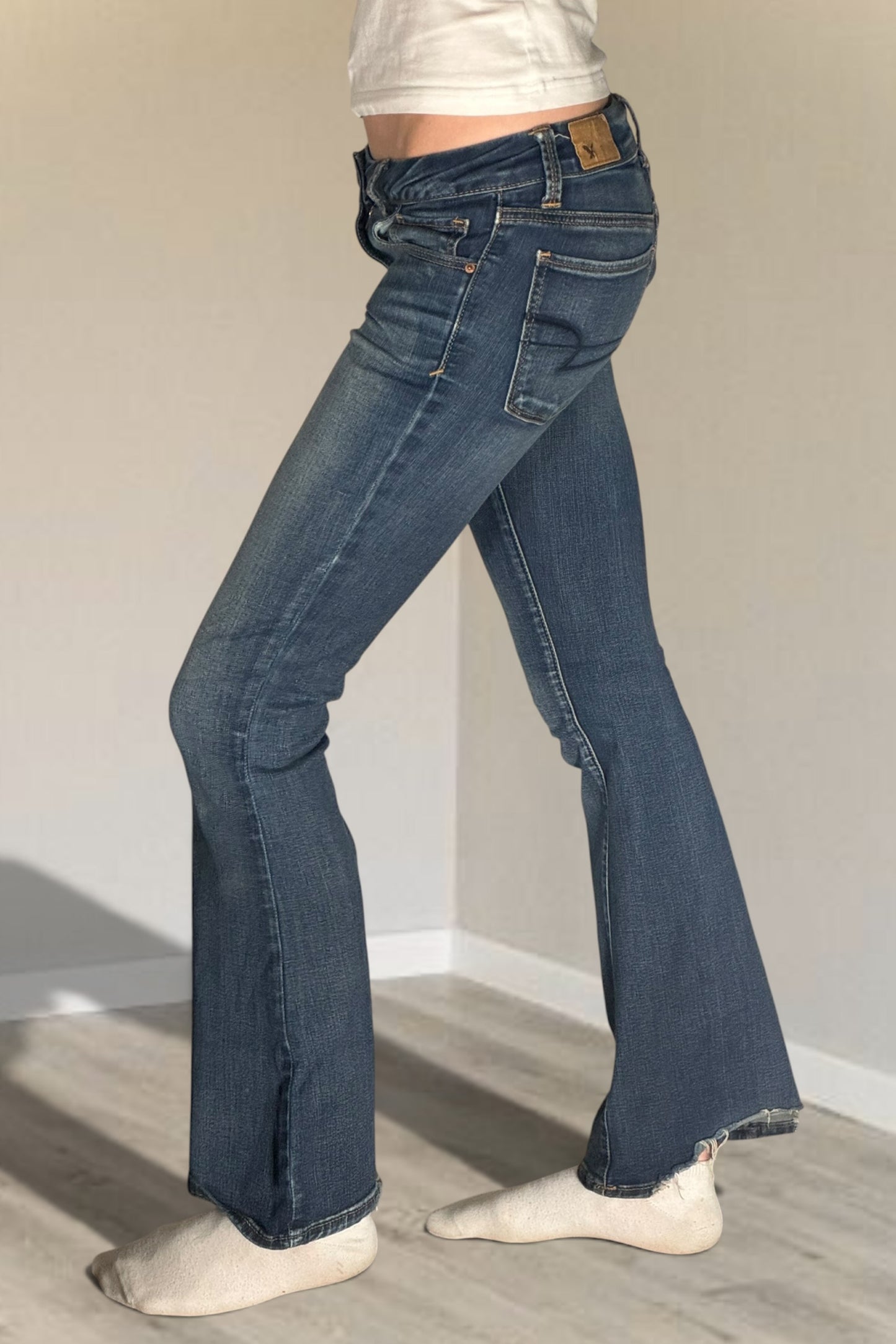 Lågmidjade jeans stl: XS