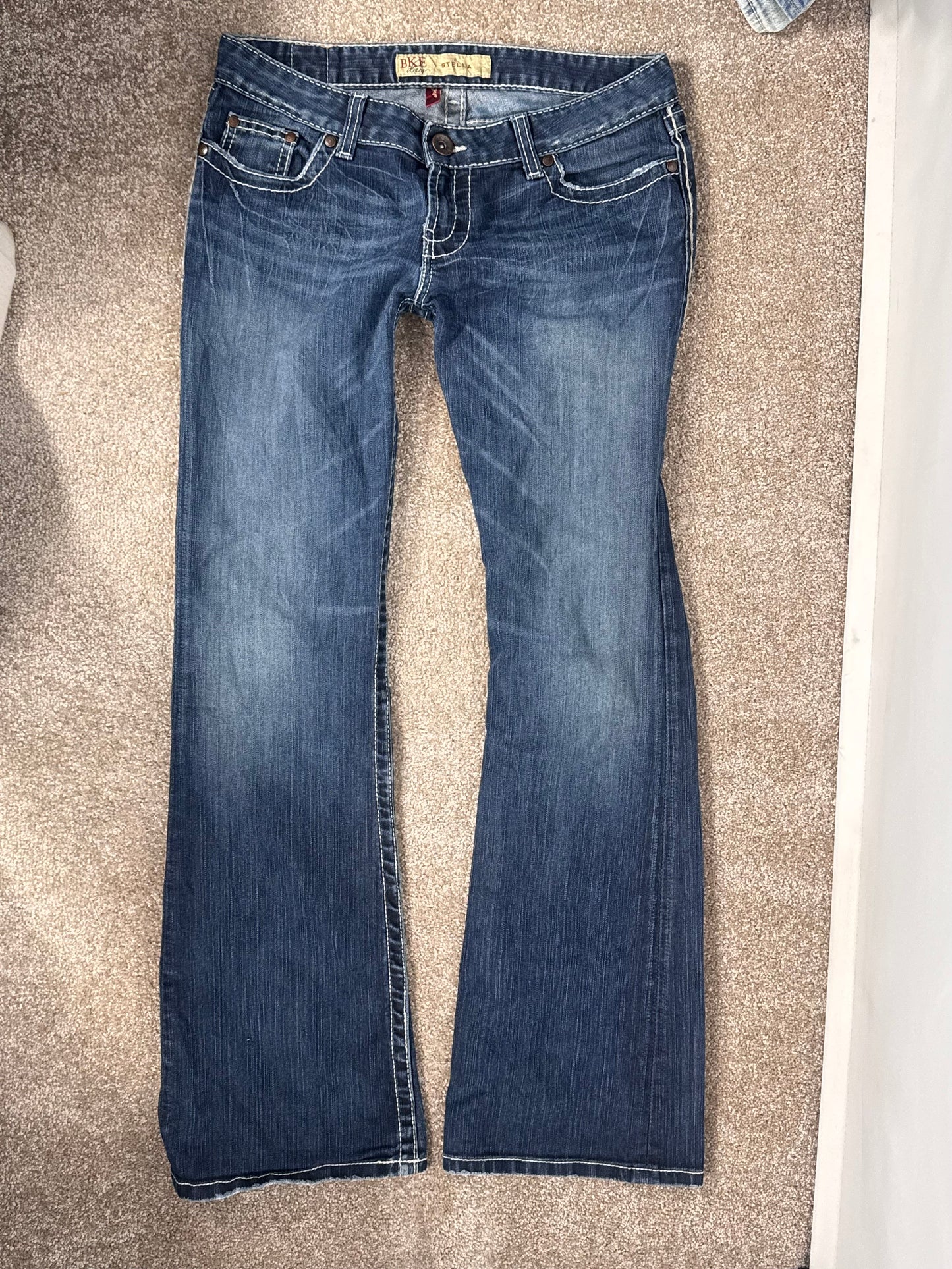 Lågmidjade jeans stl: S