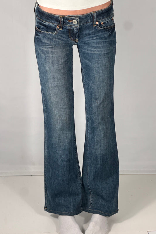 Lågmidjade jeans stl: S