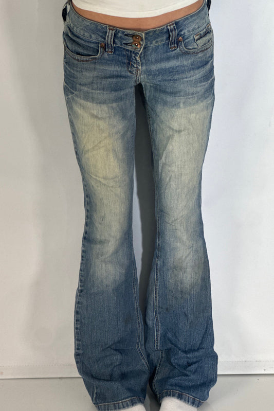Lågmidjade jeans stl: XXS