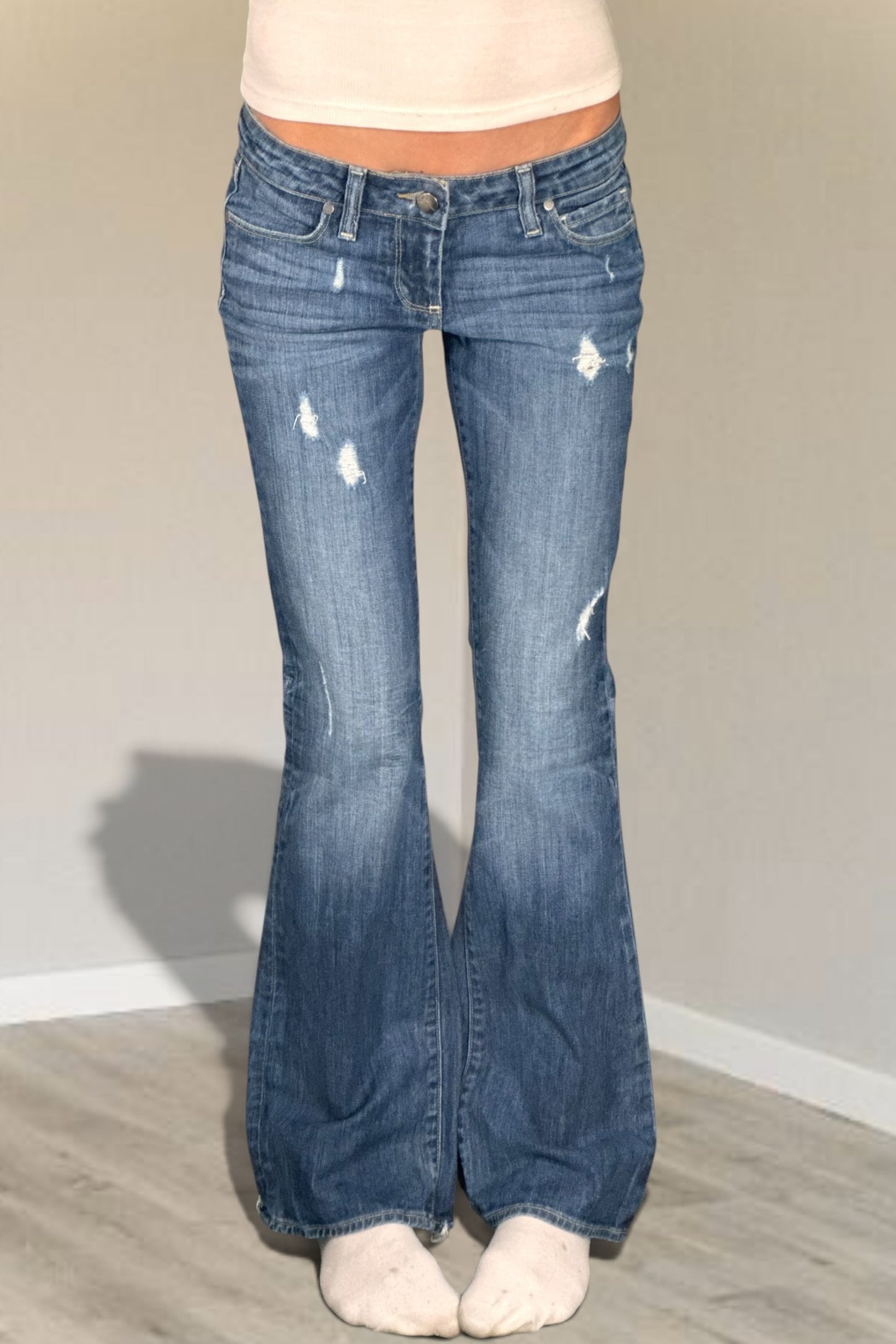 Lågmidjade jeans stl: XS