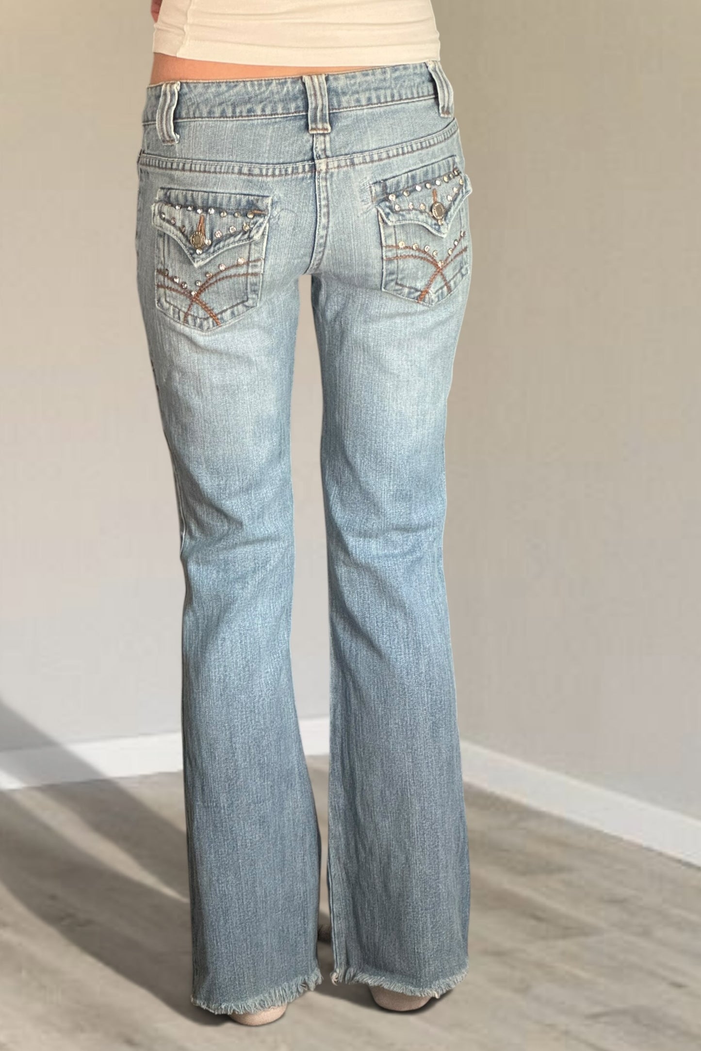 Lågmidjade jeans stl: XS
