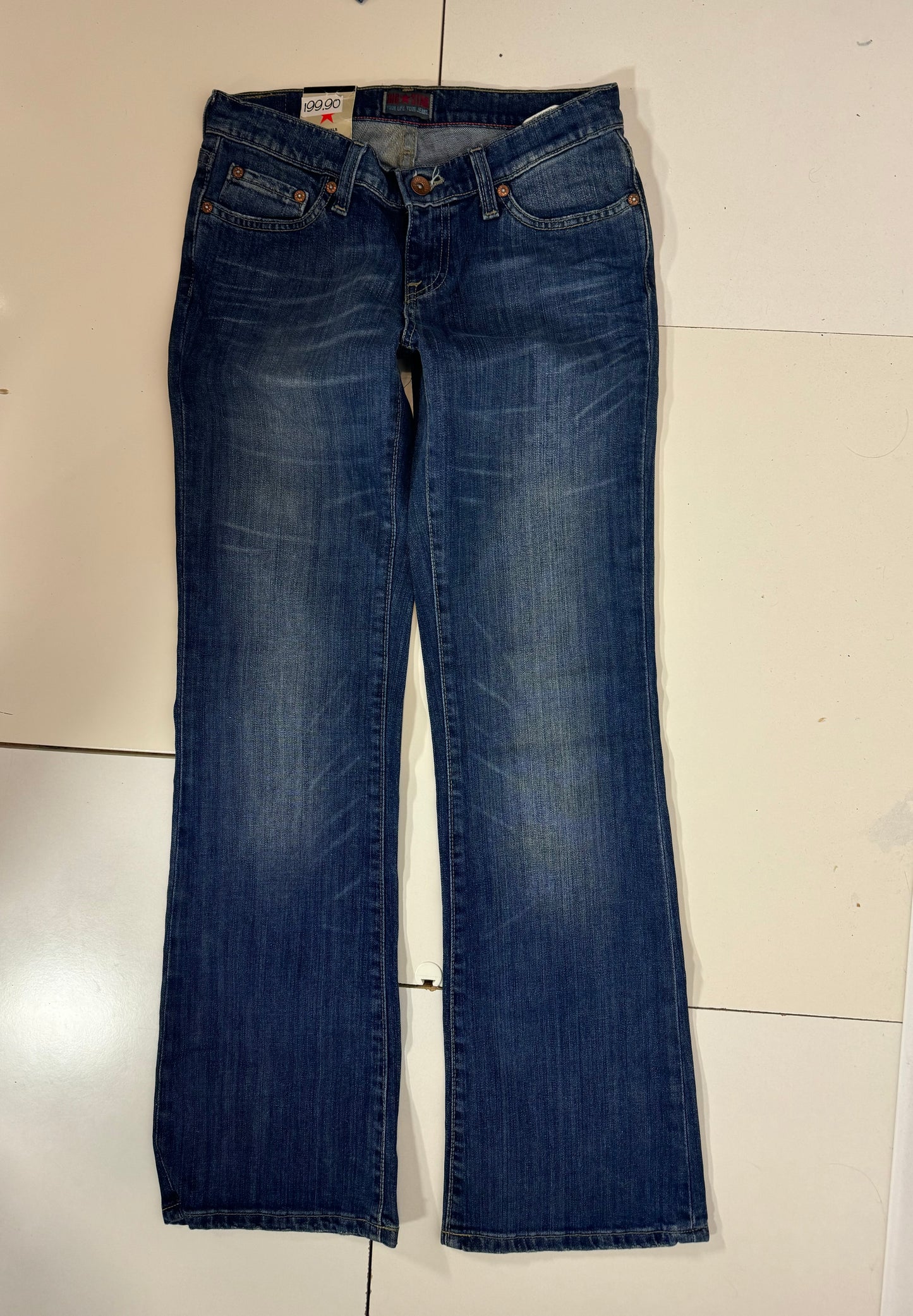 Lågmidjade jeans stl: XXS