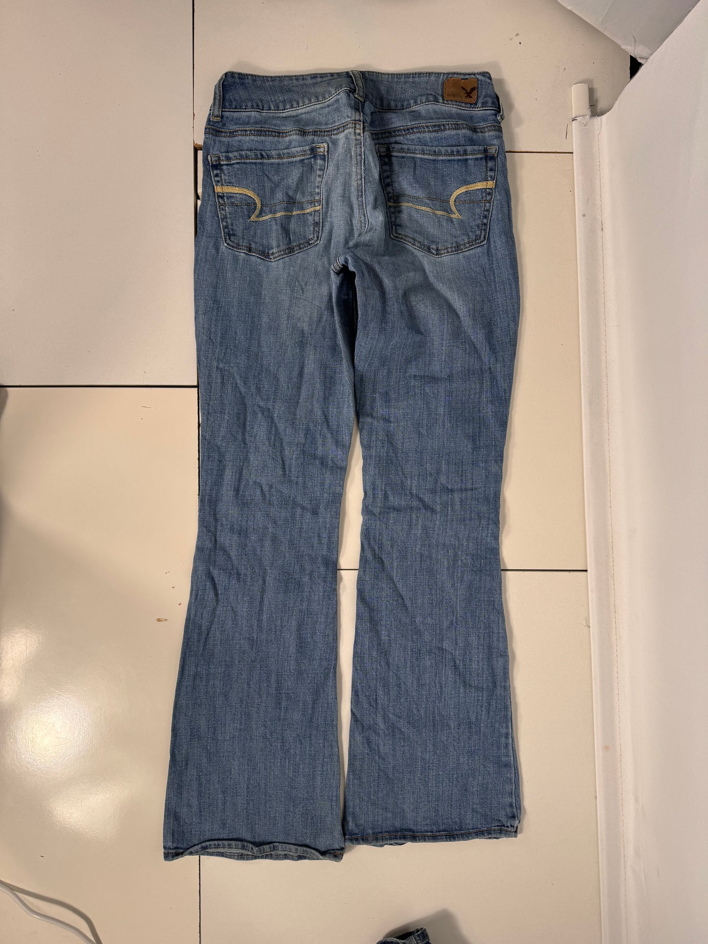 Lavtaljede jeans str: S