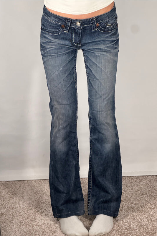 Lavtaljede jeans str: XS