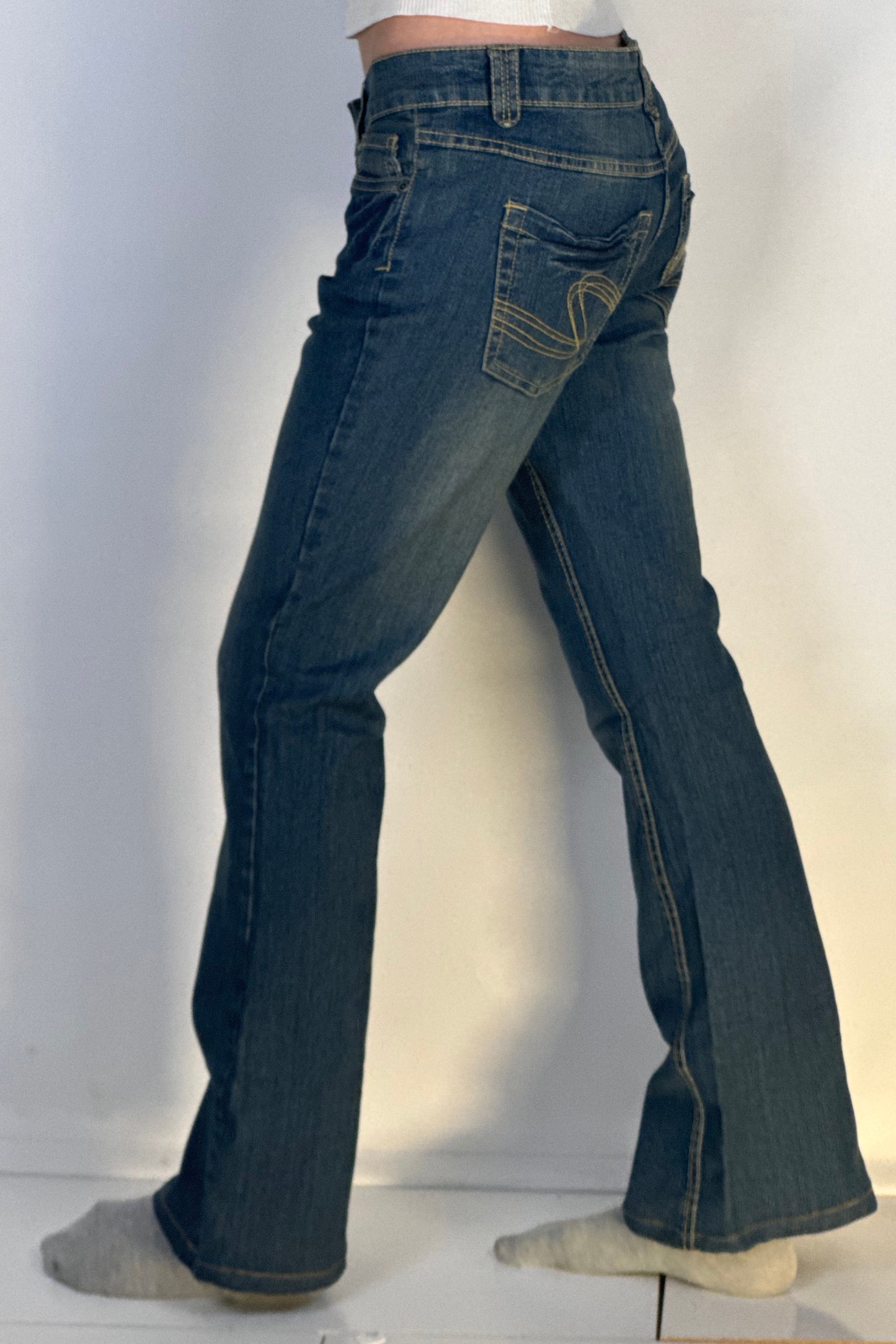 Lågmidjade jeans stl: S