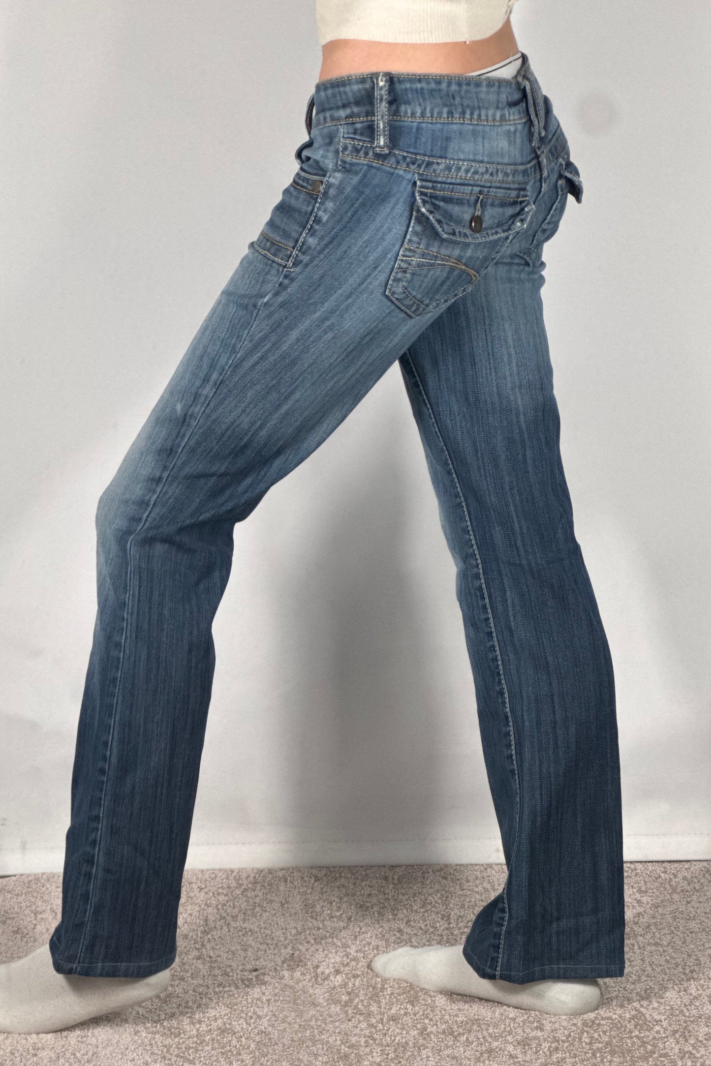 Lavlivede jeans str: S