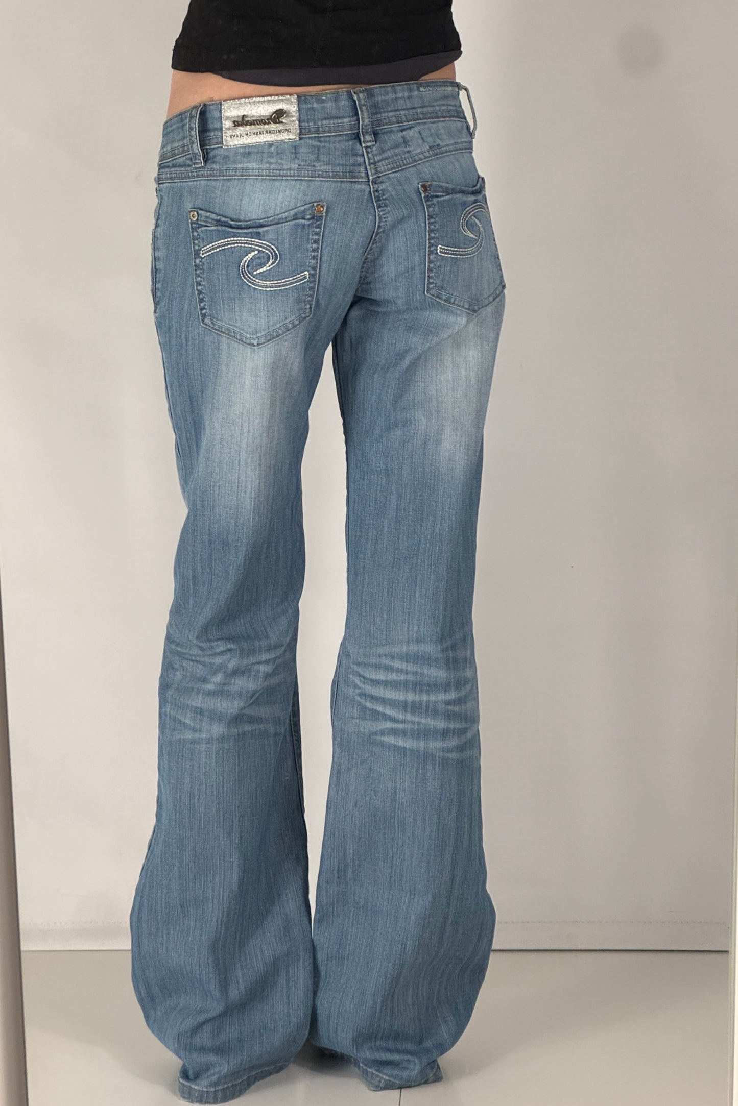 Lågmidjade jeans stl: S