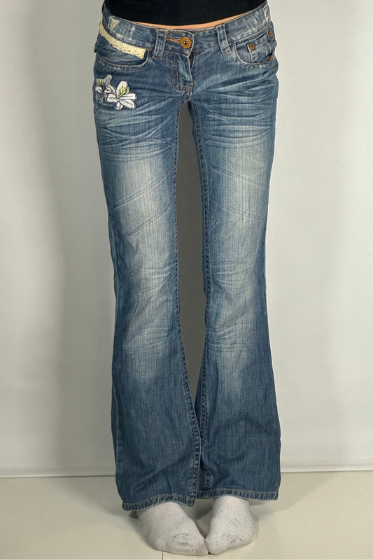 Lågmidjade jeans stl: XS