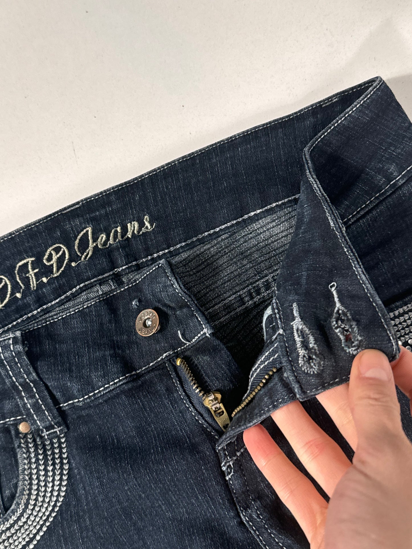 Lavtaljede jeans str: XS