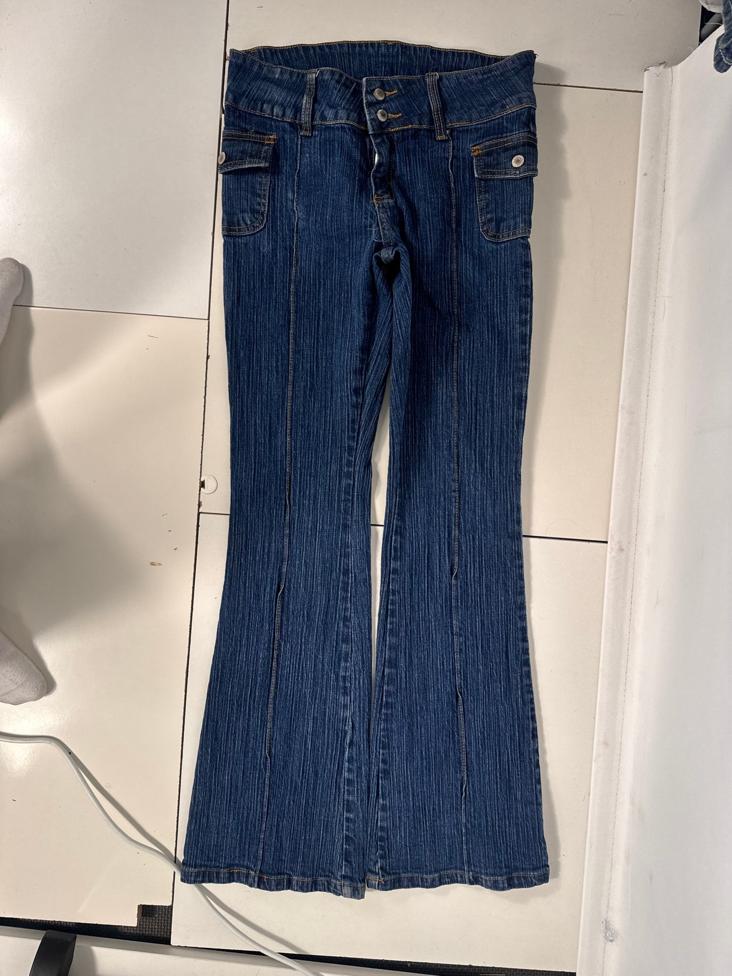 Lavlivede jeans str: XS