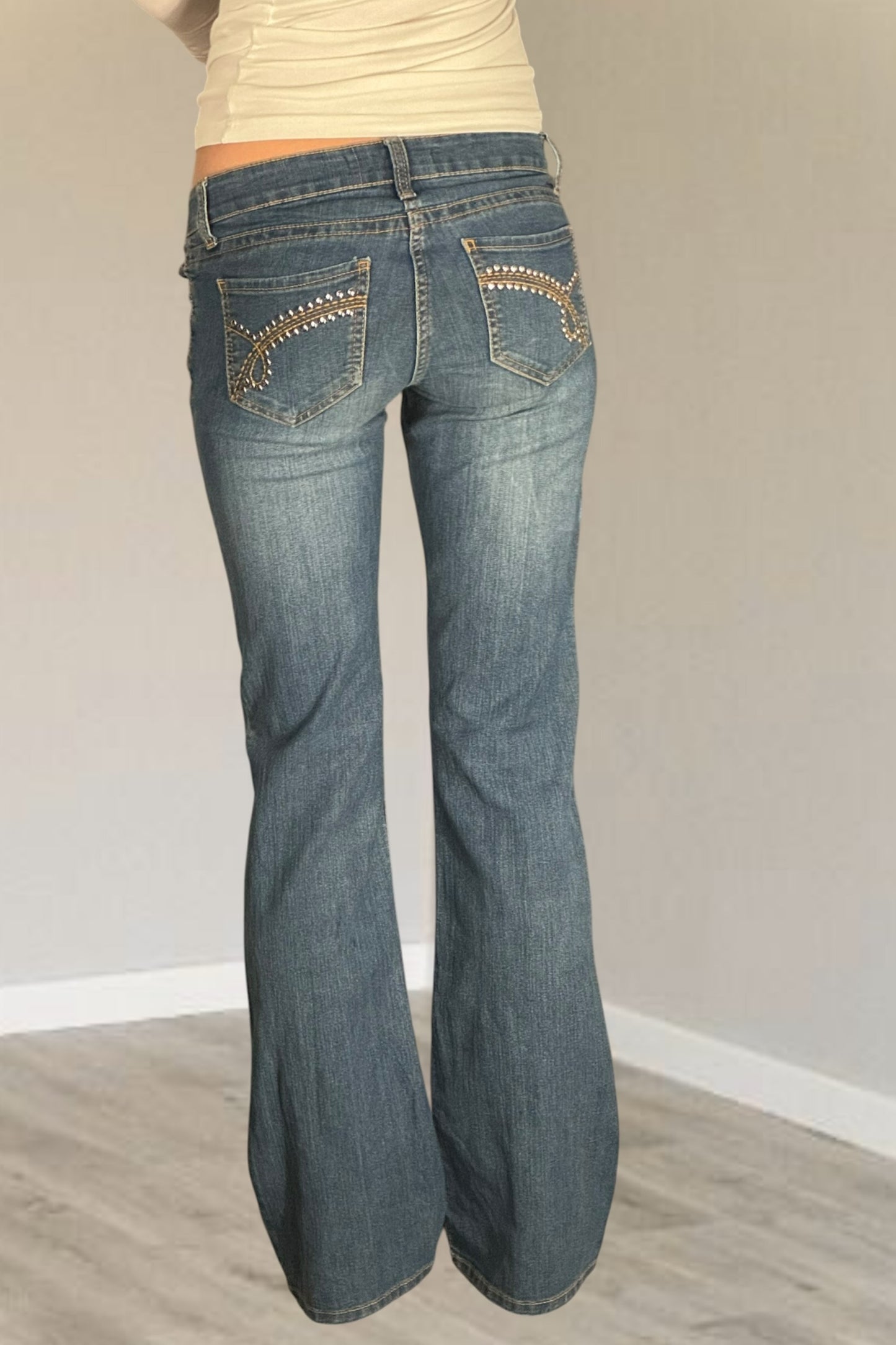 Lågmidjade jeans stl: XXS