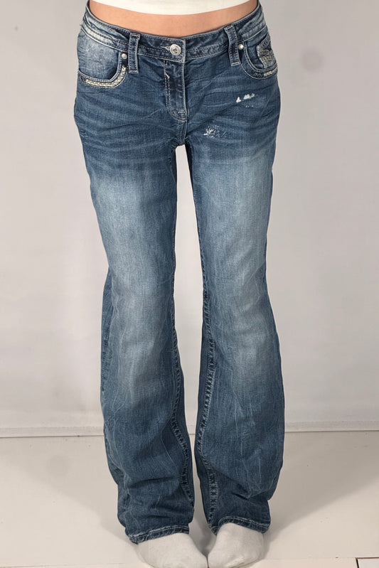 Lågmidjade jeans stl: