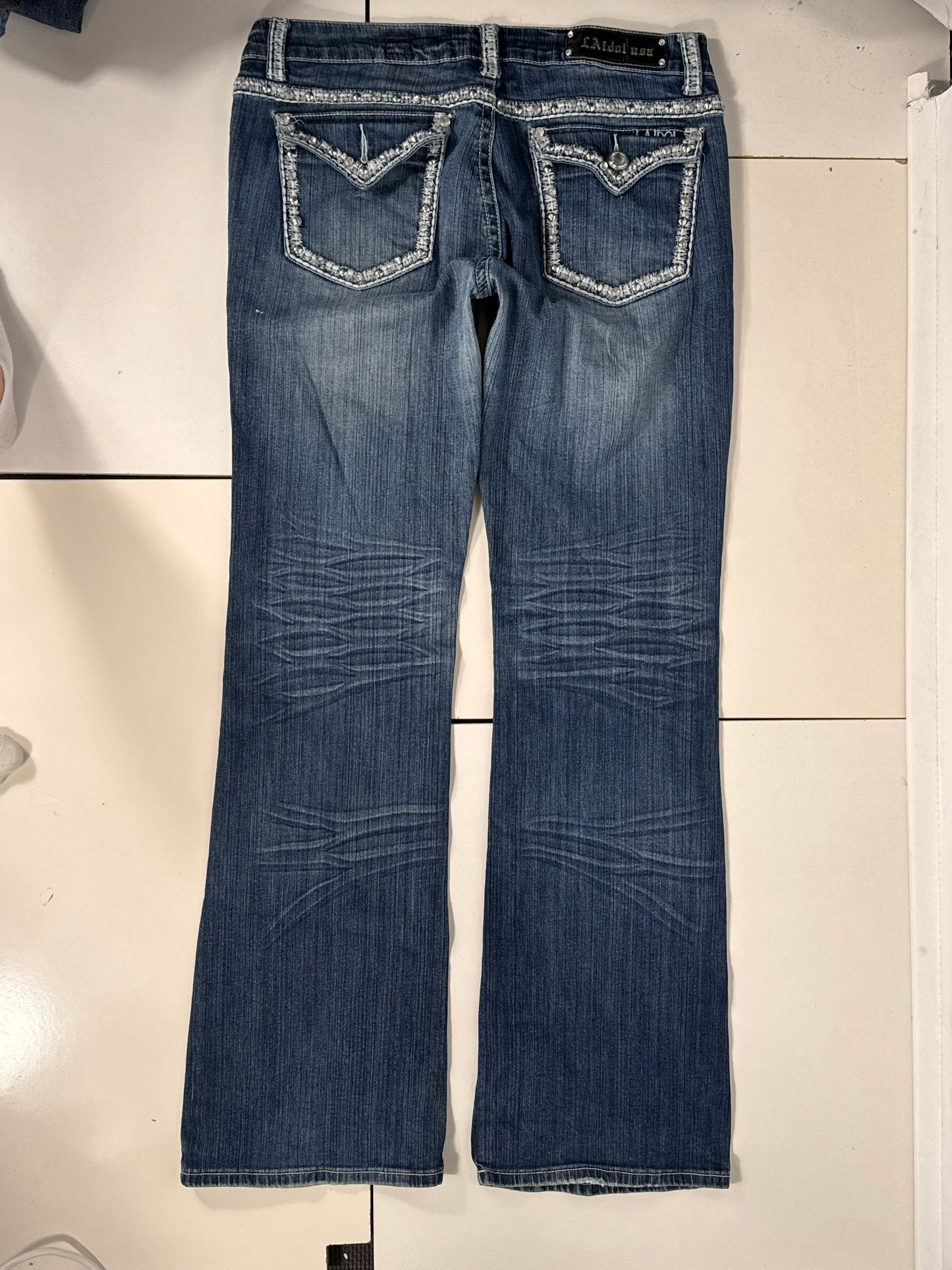 Lågmidjade jeans stl: L