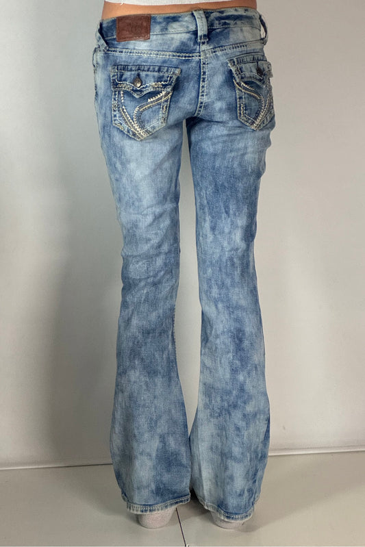 Lågmidjade jeans stl: XS