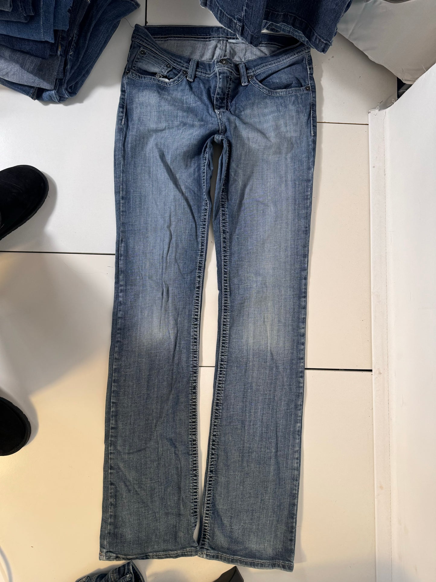Lågmidjade jeans stl: S/M