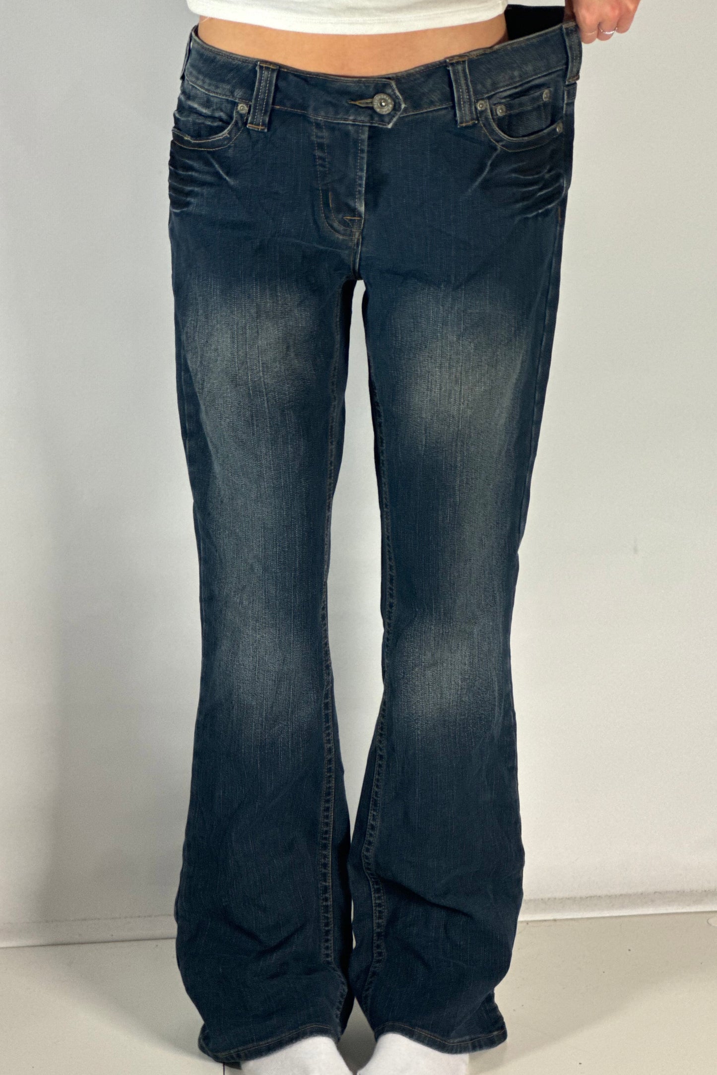 Lågmidjade jeans stl: M