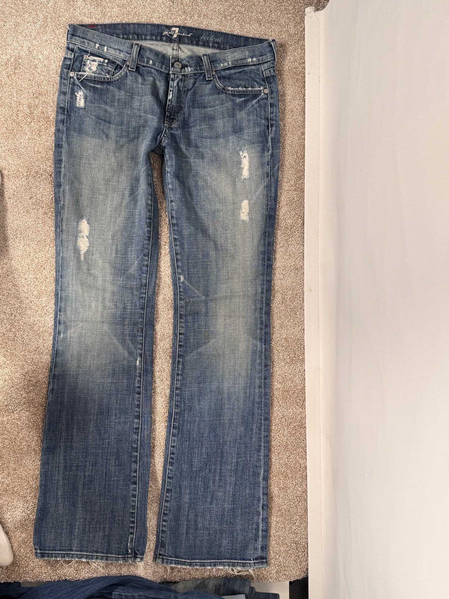 Lågmidjade jeans stl: M