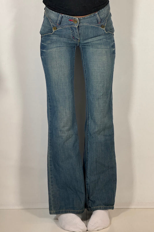 Lågmidjade jeans stl: XXS