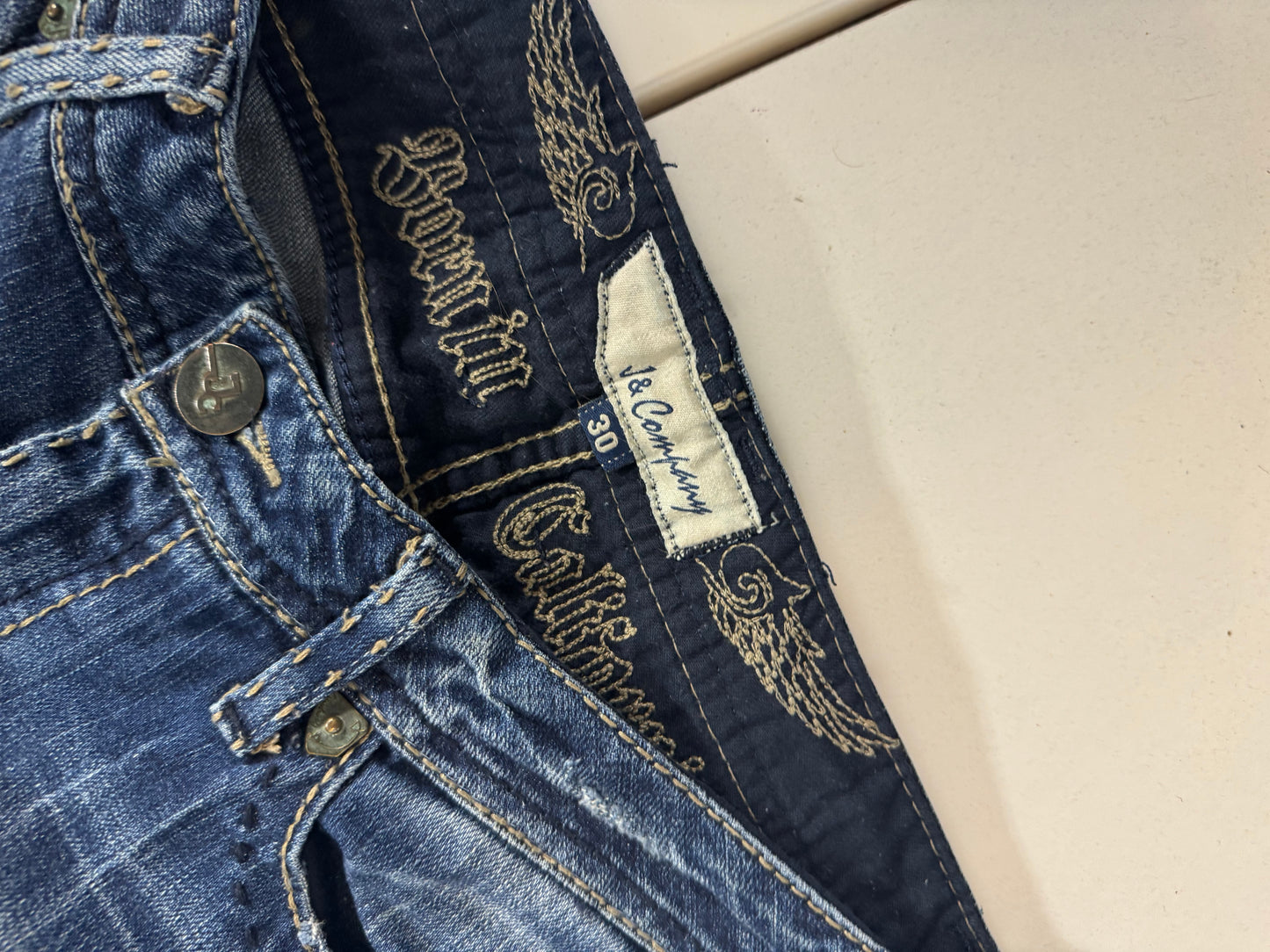 Lågmidjade jeans stl: M