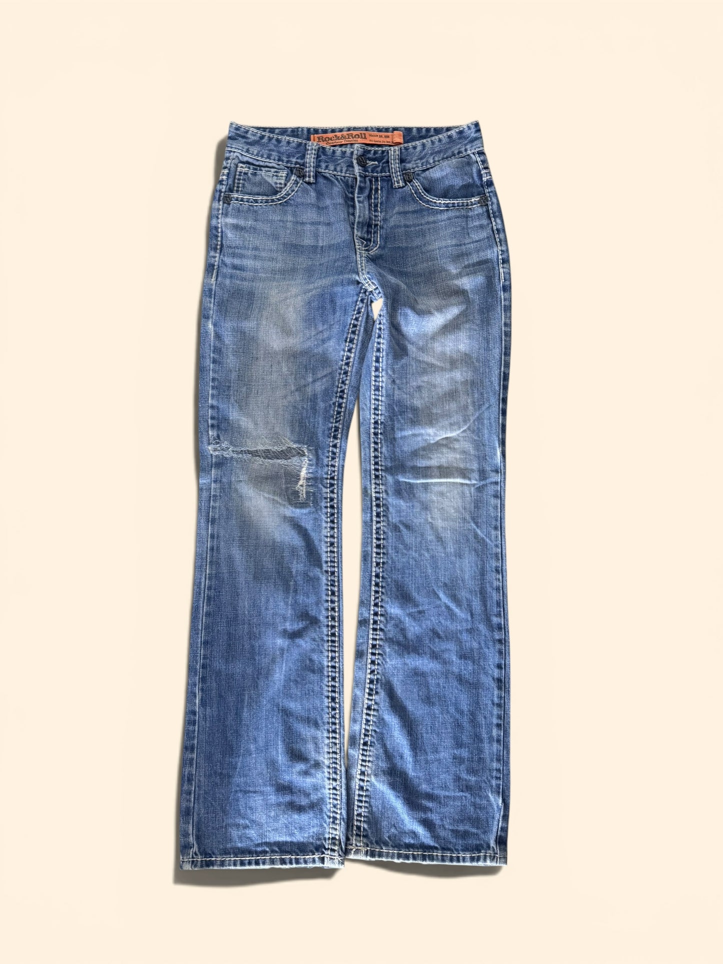 Lågmidjade jeans stl: XS