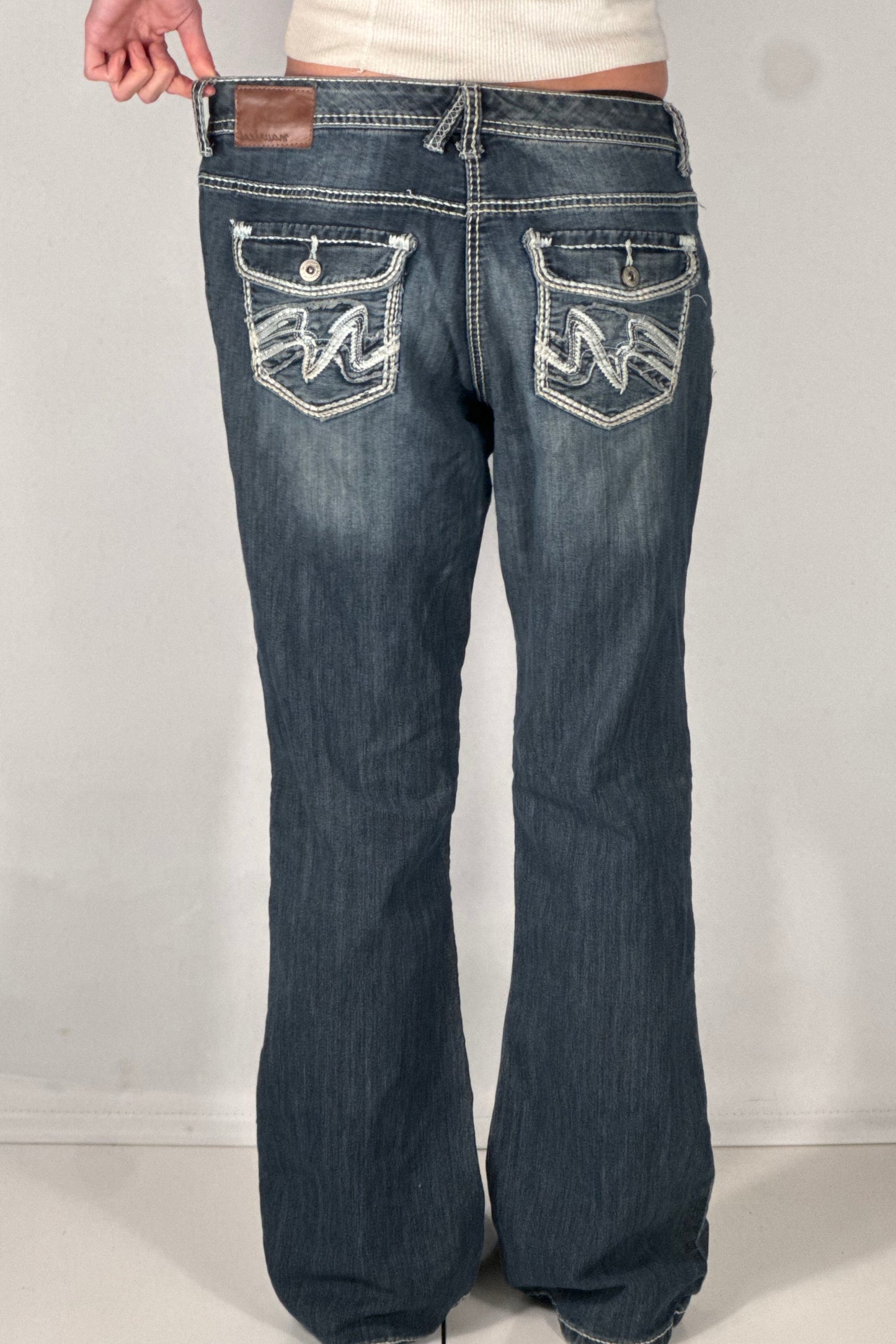 Lågmidjade jeans stl: L