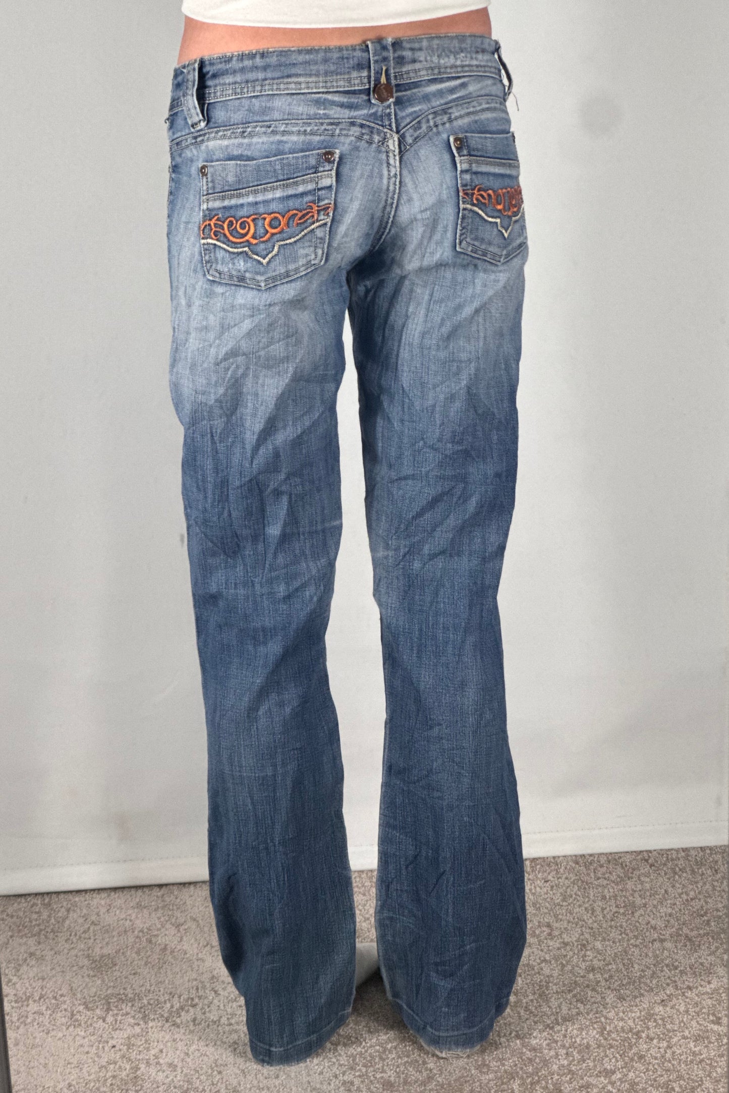 Lavtaljede jeans str: XS